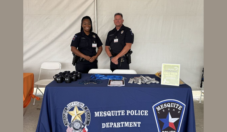 Mesquite Police Enhance Community Bonds at General Dynamics Employee Fair
