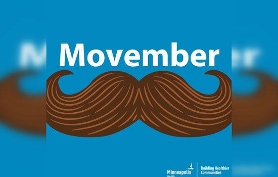Minneapolis Health Department Encourages Movember Participation to Boost Men's Health Awareness