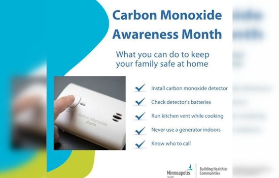 Minneapolis Health Department Warns of Carbon Monoxide Dangers During Awareness Month