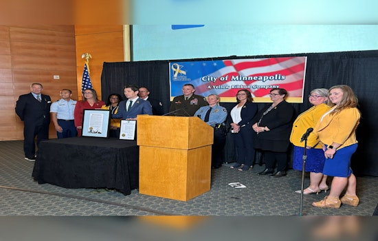 Minneapolis Honored as Beyond the Yellow Ribbon Organization for Military Support