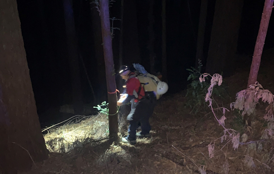 Missing Hiker Found Safe After Nighttime Search in Loma Mar by San Mateo County Sheriff's Office Volunteers