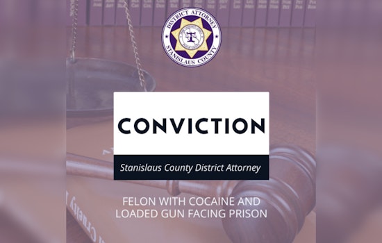 Modesto Man Convicted on Firearms and Cocaine Charges After Traffic Stop