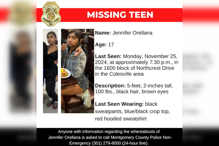 Montgomery County Rallies in Search for Missing Teen Jennifer Orellana: Police Seek Public's Aid