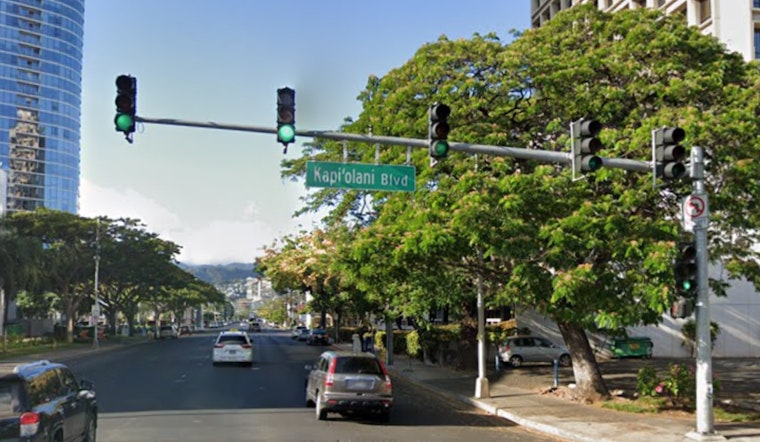 Moped Rider Dies Following Collision on Kapiolani Boulevard Near Ala Moana