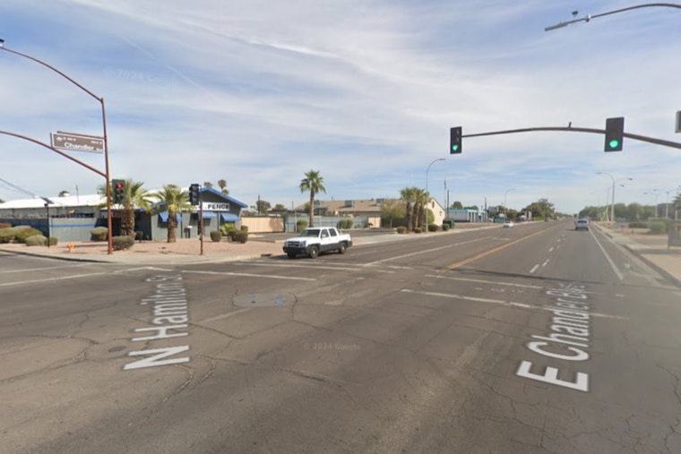 Motorcyclist Dies in Early Morning Crash with Car in Downtown Chandler