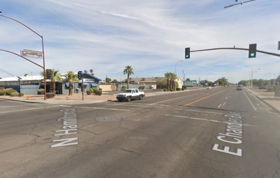 Motorcyclist Dies in Early Morning Crash with Car in Downtown Chandler