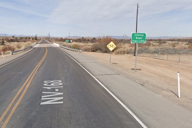 Motorcyclist Pronounced Dead After Solo Crash Northeast of Las Vegas