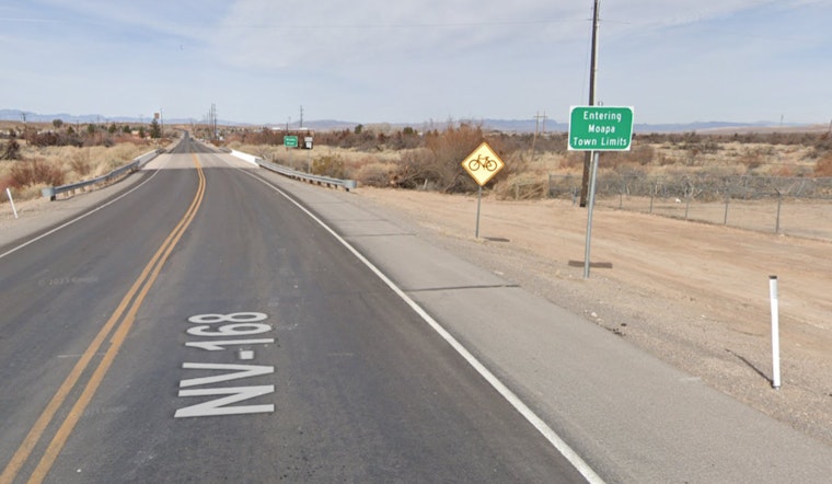 Motorcyclist Pronounced Dead After Solo Crash Northeast of Las Vegas