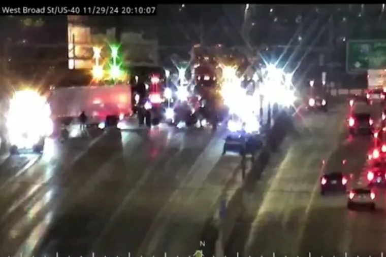 Multi-Vehicle Collision with Semi Causes Southbound I-270 Closure in Columbus, No Serious Injuries Reported