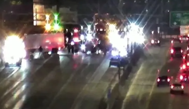 Multi-Vehicle Collision with Semi Causes Southbound I-270 Closure in Columbus, No Serious Injuries Reported