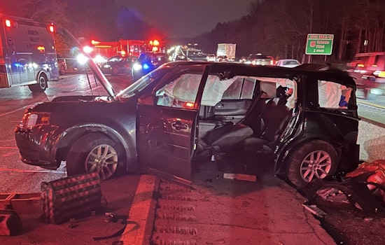 Multiple-Vehicle Crash Involving Overturned Semi on I-94 Near Ann Arbor Leaves One Seriously Injured