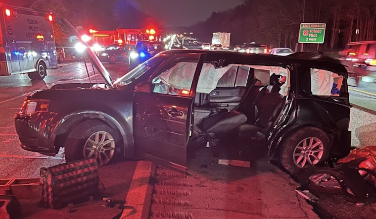 Multiple-Vehicle Crash Involving Overturned Semi on I-94 Near Ann Arbor Leaves One Seriously Injured