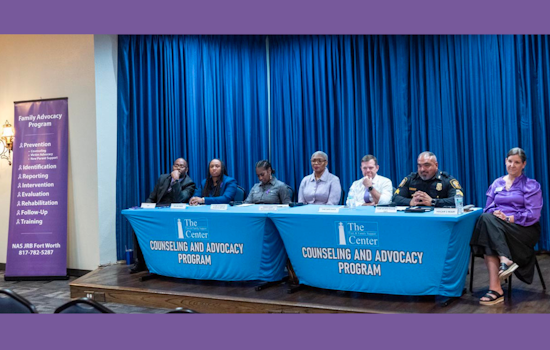 NAS JRB Fort Worth Hosts Town Hall to Address Child Impact of Domestic Violence