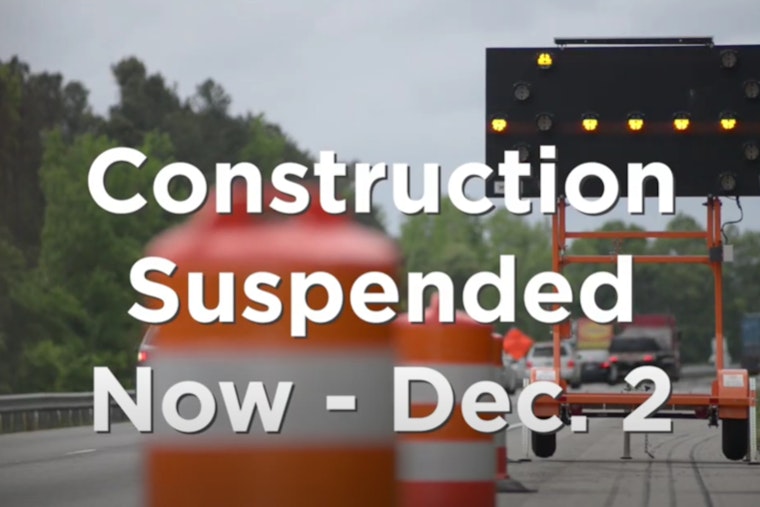 NC Thanksgiving Travelers Enjoy Smooth Sailing as State DOT Halts Highway Construction with I-40 Near Tennessee Remaining Closed