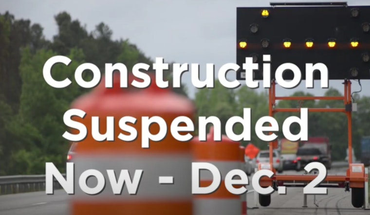 NC Thanksgiving Travelers Enjoy Smooth Sailing as State DOT Halts Highway Construction with I-40 Near Tennessee Remaining Closed