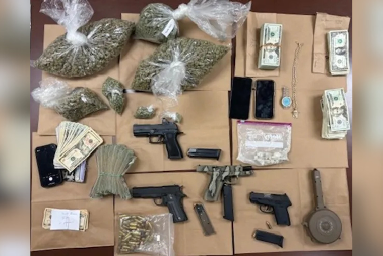 New Castle Crack-Down: Three Arrested, Guns and $27K in Drugs Seized in Interagency Operation