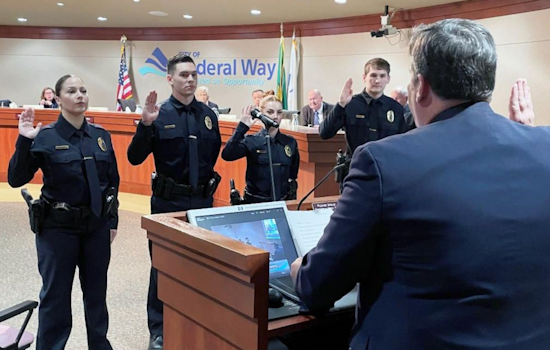 New Officers Join Federal Way Police Department, City Leaders Attend NLC Conference in Tampa