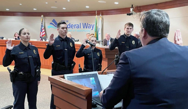New Officers Join Federal Way Police Department, City Leaders Attend NLC Conference in Tampa