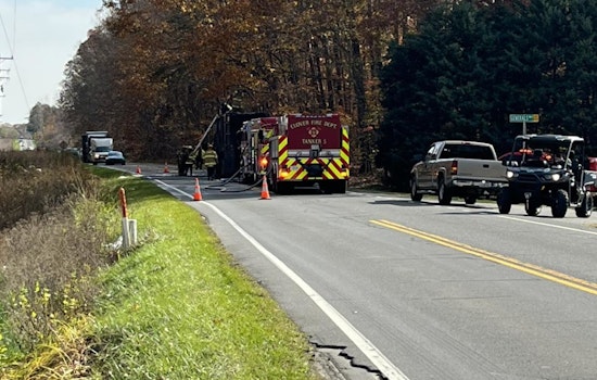 No Injuries as 18-Wheeler Fire Disrupts Traffic on Ridge Road in Clover, York County