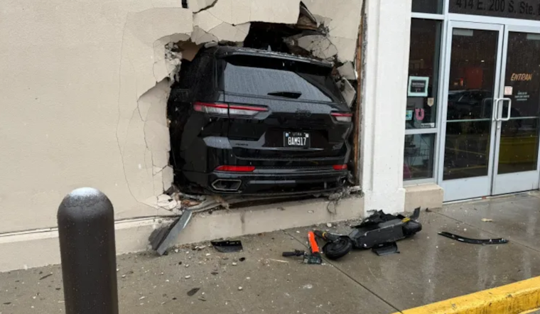 No Injuries as Jeep Crashes into Salt Lake City 7-Eleven After Driver Mistakenly Hits Gas Pedal