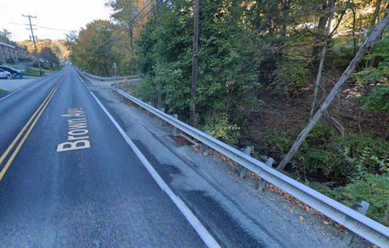 No Injuries Reported as Car Plunges into Creek in Wilkins Township, Emergency Crews on Scene