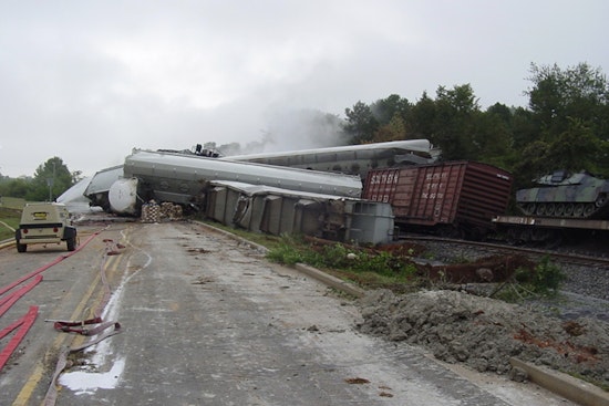 No Injuries Reported in Saginaw Train Derailment, Cleanup Underway Along Saginaw River