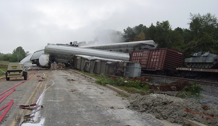 No Injuries Reported in Saginaw Train Derailment, Cleanup Underway Along Saginaw River