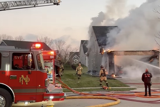 Noblesville Family Displaced After Garage Fire on Montview Way with No Serious Injuries Reported