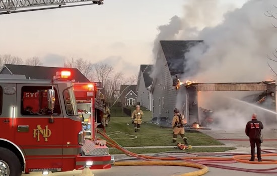 Noblesville Family Displaced After Garage Fire on Montview Way with No Serious Injuries Reported