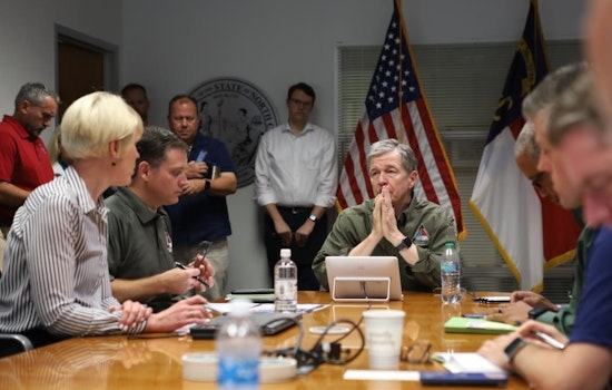 North Carolina Governor Roy Cooper Collaborates with Local Leaders in Burke County for Post-Hurricane Helene Reconstruction
