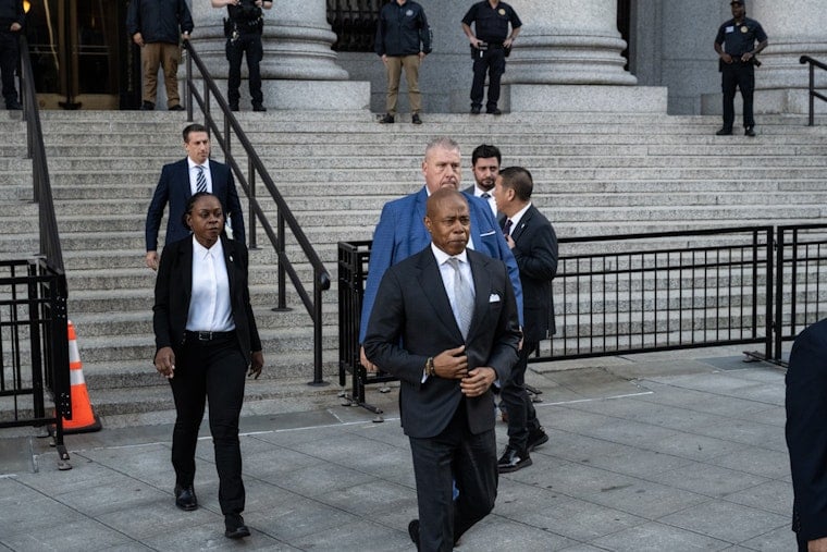NYC Mayor Eric Adams Seeks Dismissal of Bribery Charge in Manhattan Federal Court
