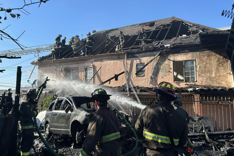 Oakland Firefighters Quell 2-Alarm Blaze, 13 Displaced in East Oakland Residential Fire