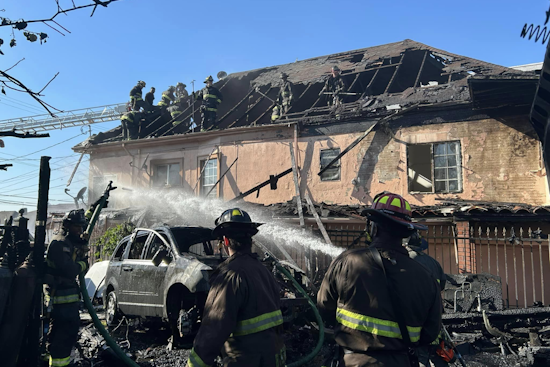 Oakland Firefighters Quell 2-Alarm Blaze, 13 Displaced in East Oakland Residential Fire