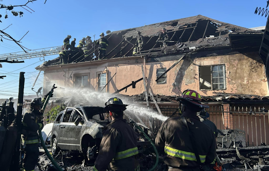 Oakland Firefighters Quell 2-Alarm Blaze, 13 Displaced in East Oakland Residential Fire