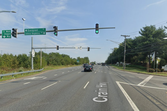 Odenton Man, 25, Killed in Rear-End Collision on Crain Highway in Crofton