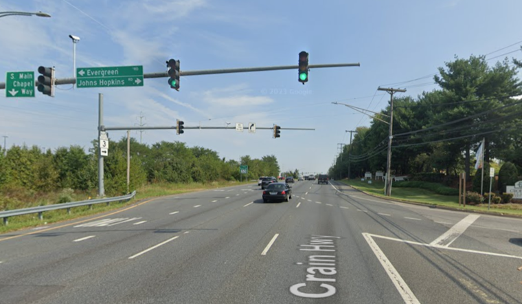 Odenton Man, 25, Killed in Rear-End Collision on Crain Highway in Crofton