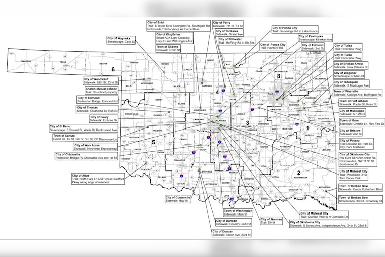 Oklahoma City Receives $2 Million Boost for Safer Walkways Near Schools