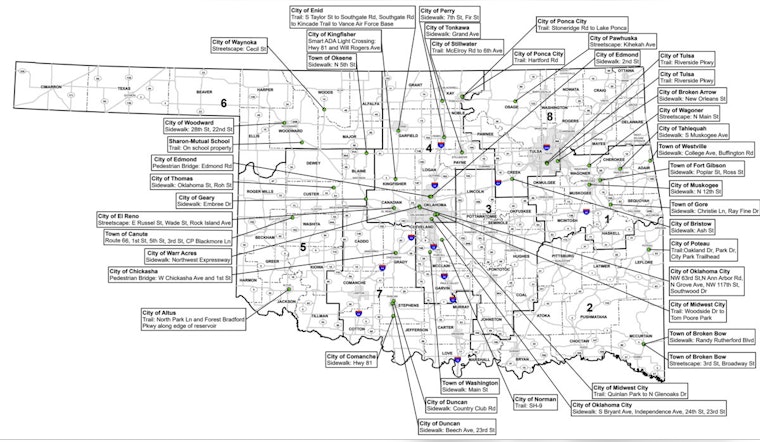 Oklahoma City Receives $2 Million Boost for Safer Walkways Near Schools