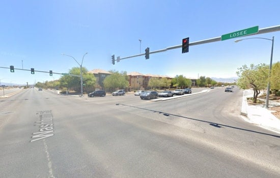 One Critical After Two-Vehicle Collision in North Las Vegas as Losee Road Is Closed for Investigation