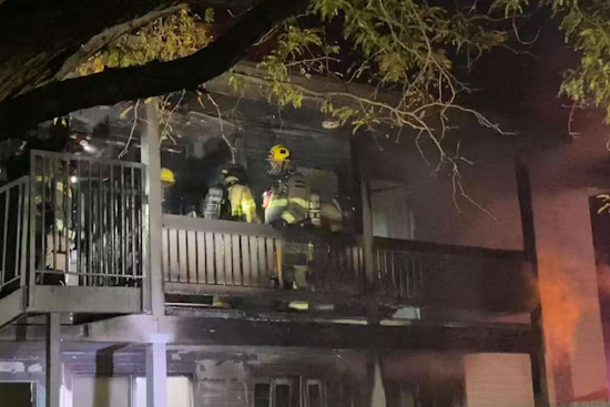 One Hospitalized, Four Families Displaced After Midnight Apartment Fire in Midvale