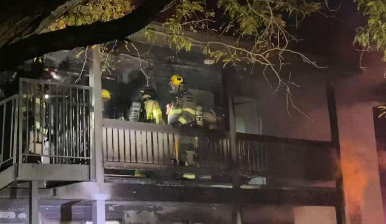 One Hospitalized, Four Families Displaced After Midnight Apartment Fire in Midvale