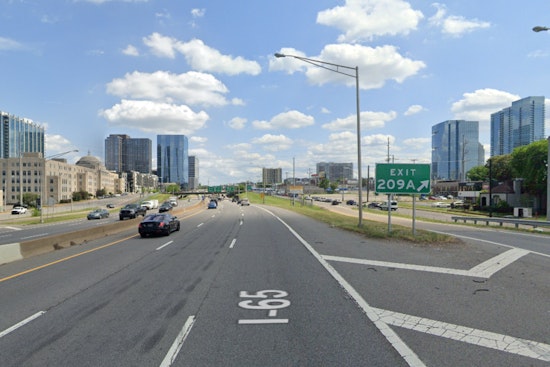 One Dead, Traffic Disrupted Following Fiery Multi-Vehicle Crash on I-65 in Downtown Indianapolis