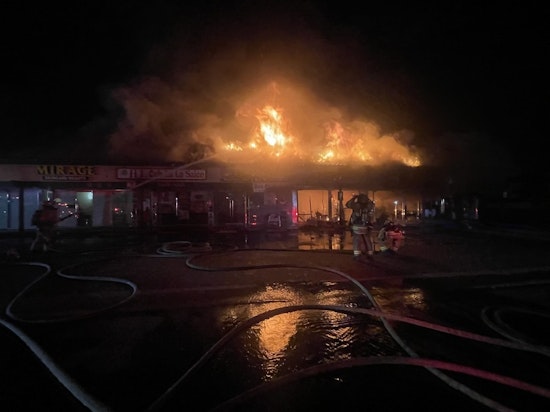 Orange County Firefighters Tame Three-Alarm Blaze at Garden Grove Strip Mall, No Injuries Reported