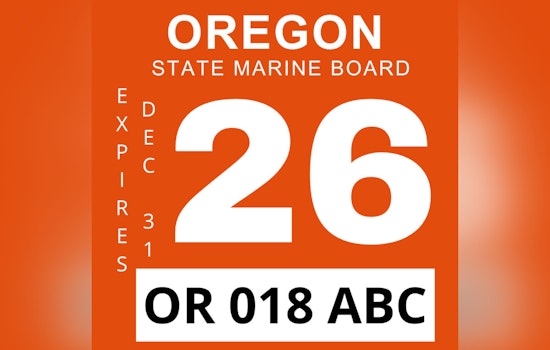 Oregon State Marine Board Announces Email Renewal Notices for Motorboat Registrations Due in December 2024