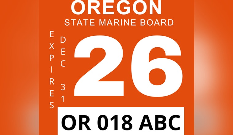 Oregon State Marine Board Announces Email Renewal Notices for Motorboat Registrations Due in December 2024
