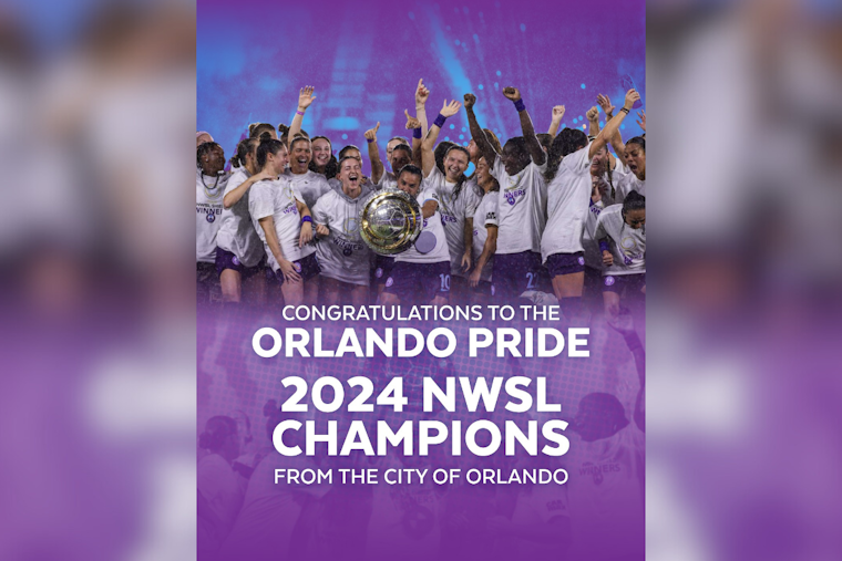 Orlando Dons Purple for Pride's Championship Parade, Historic NWSL Victory Sparks City-Wide Festivities