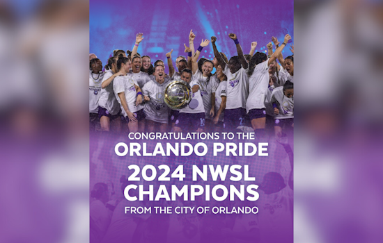 Orlando Dons Purple for Pride's Championship Parade, Historic NWSL Victory Sparks City-Wide Festivities