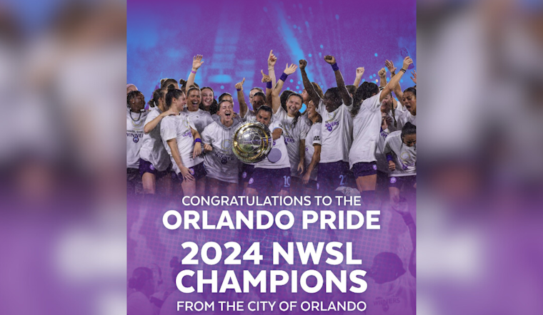Orlando Dons Purple for Pride's Championship Parade, Historic NWSL Victory Sparks City-Wide Festivities