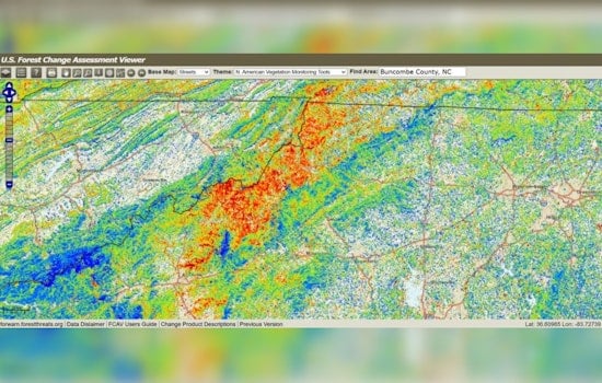 ORNL and U.S. Forest Service's Hyper-Precise Forest Disturbance Tool Aids Southeast Recovery