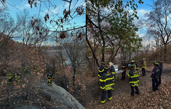 Over 100 Firefighters Battle Challenging Brushfire in Manhattan’s Highbridge Park